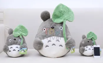 Anime Vecinul Meu Totoro Frunze De Lotus Jucărie De Pluș Triver Animale Împăiate Papusa Copil Copii Copii Fata De Jucarii Cadou De Ziua Decor Acasă
