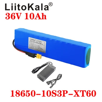 LiitoKala 36V 10Ah 600watt 10S3P litiu-ion baterie pack 15A BMS Pentru xiaomi mijia m365 pro ebike biciclete scoot XT60 T Plug