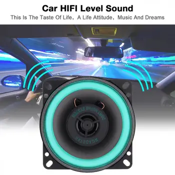 1buc Universal 4 Inch 100W Auto HiFi Difuzor Coaxial portiere Auto Audio Stereo Muzică Gamă Completă Difuzoare de Frecvențe