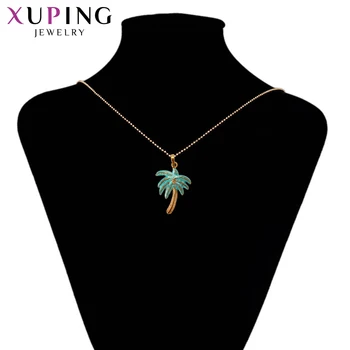 Xuping Moda Colier Pandantiv Placat cu Aur de Culoare pentru Femei Design Popular Vinde Fierbinte Ziua Îndrăgostiților Cadouri Bijuterii 32449