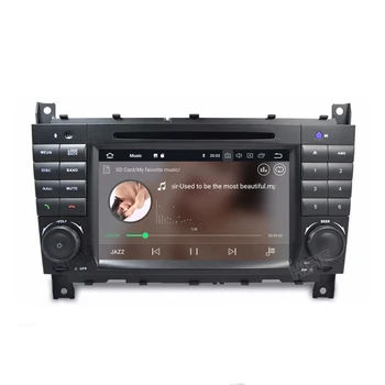 PX5 Android 10 4G 2 DIN DVD Auto GPS Carplay Pentru Mercedes/Benz W203 W209 W219 a-Class A160 C-Class C180 C200 CLK200 radio stereo