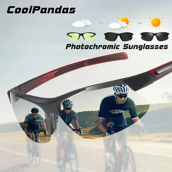 Design de Brand de Sport în aer liber Fotocromatică ochelari de Soare Polarizat Bărbați Ultralight Windproof ochelari de Soare pentru Femei Ochelari de zonnebril heren