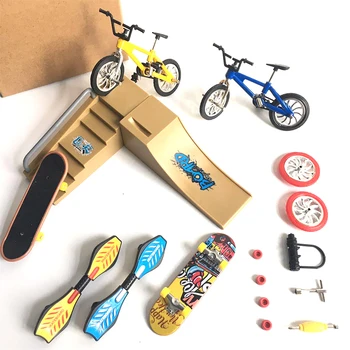 Mini Bicicleta cu Degetul Scuter Bord Patinaj Site-ul pentru Copii Jucarii Educative Deget Mini Biciclete Model de Cadou de Craciun pentru Baieti Fata