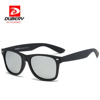 DUBERY Brand Polarizate pilot ochelari de Soare Barbati Retro sex Masculin Colorate Ochelari de Soare Pentru Barbati de Moda de Lux Oglindă Nuante Reci Oculos