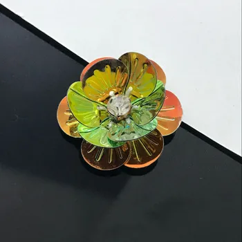 De mână cu margele scoici, petale de flori 3D patch aplicatiile decorative multicolore aplicatiile diy accesorii haine sac capac pantofi de flori