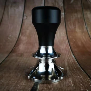 Ecocoffee Espresso Calibrat Cafea Tamper 58MM cu o presiune constantă anti presiune abatere design Reglabil adâncime distributo