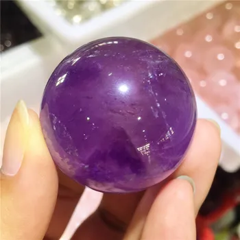 Naturale Ametist mingea lustruire Sferă de cristal Glob Chakra Cristal Reiki de Vindecare decor Acasă Meserii