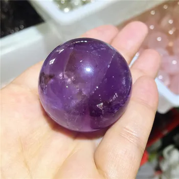 Naturale Ametist mingea lustruire Sferă de cristal Glob Chakra Cristal Reiki de Vindecare decor Acasă Meserii