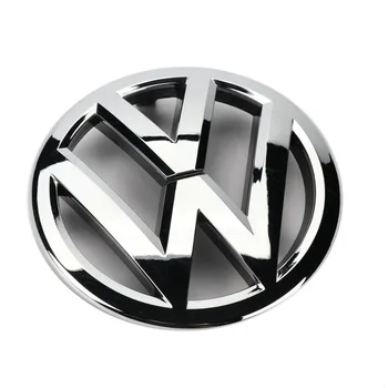 Crom Grila Fata Insigna Emblema Decal 135mm pentru VW Volkswagen Passat B7 Touran Caddy 1T0 853 601 E