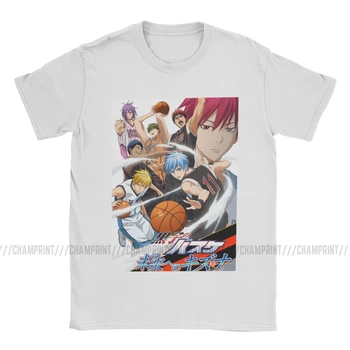 Kuroko No Basket Barbati Tricou Haikyuu Anime Volei Manga Noutate Tricou cu Maneci Scurte T-Shirt Plus Dimensiunea Îmbrăcăminte