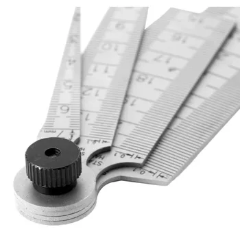 Conic față-Verso leră Clearance-ul Conducătorul 0-29mm Triunghi Feeler limitator de Adâncime Gaură Clearance Instrument de Măsurare