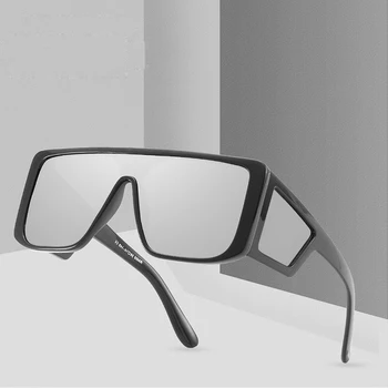 European New Pătrat ochelari de Soare Femei 2020 Nou Mare Supradimensionate Top Plat Ochelari de Soare Femei Vintage Retro Nuante pentru Femei Barbati UV400