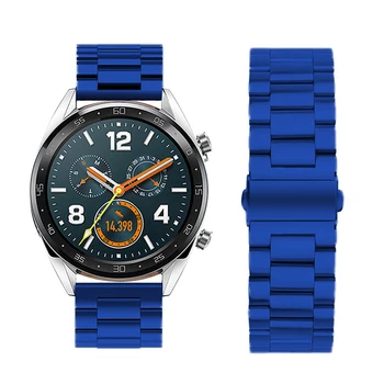 Pentru Huawei GT Curea de Ceas 22mm Metalice din Oțel Inoxidabil brățară Brățară Pentru Samsung Galaxy Watch 46mm de Viteze S3 Clasic Watchband