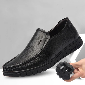 Barbati Casual Pantofi din Piele Apartamente pantofi Mocasini Moale Respirabil Bărbați Mocasini Oxfords Talpa Moale de Conducere Pantofi Mărimea 37-46