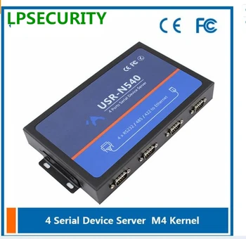 LPSECURITY USR-N540 4 porturi Seriale Dispozitiv Servere, RS232 Serial 485 422 să Ethernet Converter modulul controller