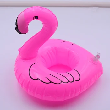 10buc Flamingo Plutitoare Gonflabil Toy Băutură Titularul Stand Piscină de Înot de Baie Nunta de Ziua Plaja Apa Baloane de Partid Jucarii