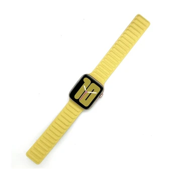 Piele curea de Link-ul Pentru Apple watch band 44mm 40mm 38mm 42mm curea de ceas de 1:1 original Bucla Magnetice brățară iWatch seria 6 5 4 3