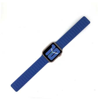 Piele curea de Link-ul Pentru Apple watch band 44mm 40mm 38mm 42mm curea de ceas de 1:1 original Bucla Magnetice brățară iWatch seria 6 5 4 3