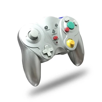 2.4 GHz Controler de joc fără Fir pad Joc joystick pentru GameCube pentru NGC pentru Wii șoc turbo clar funcția bluetooth NU