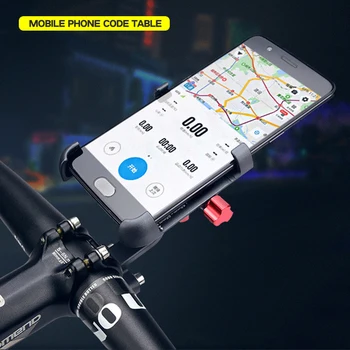 Promend Aliaj de Aluminiu Bicicleta Telefon Mobil Suport Reglabil pentru Biciclete Suport de Telefon Non-alunecare de MTB Telefon Stand Accesorii Ciclism