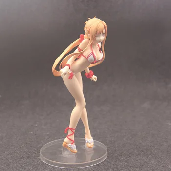 21cm Sabie de Arta On-line Yuuki Asuna Anime figurina PVC Noua Colectie de figurine jucarii