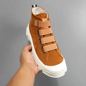 Oamenii Zapatos Hombre Pantofi Casual Barbati Piele de Vacă Pantofi de Înaltă calitate Bărbați Moda NEGRU Gri Adidasi A56-03