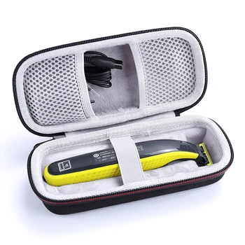 Cele mai noi EVA Caz Portabil pentru Philips OneBlade de Tuns aparat de Ras și Accesorii Geanta de Voiaj Pachet de Stocare Capacul Cutiei de Husă cu Căptușeală