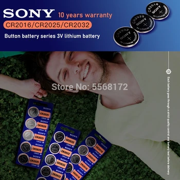 100buc/Lot Pentru Sony Original cr1620 Baterii Buton Pentru Ceas Baterie cu Litiu de 3V CR 1620 BR1620 Control de la Distanță Calculator