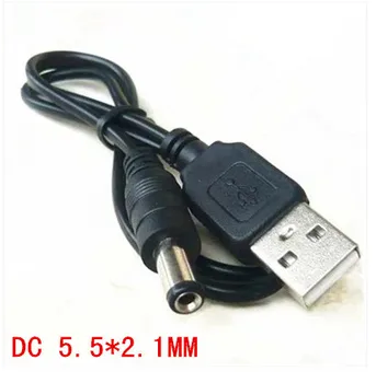 10BUC Generic USB la 5,5 mm/2.1 mm 5 Volți DC Butoi Jack Cablu de Alimentare DIY model de linie care leagă